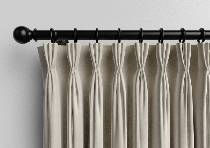 Odessa Velvet, Mushroom - Made to Measure Curtains - Image 11